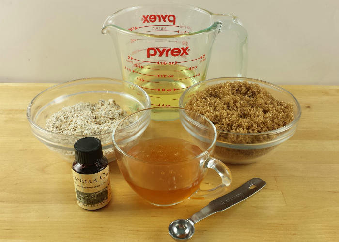 Oatmeal And Brown Sugar Scrub Teach Soap 